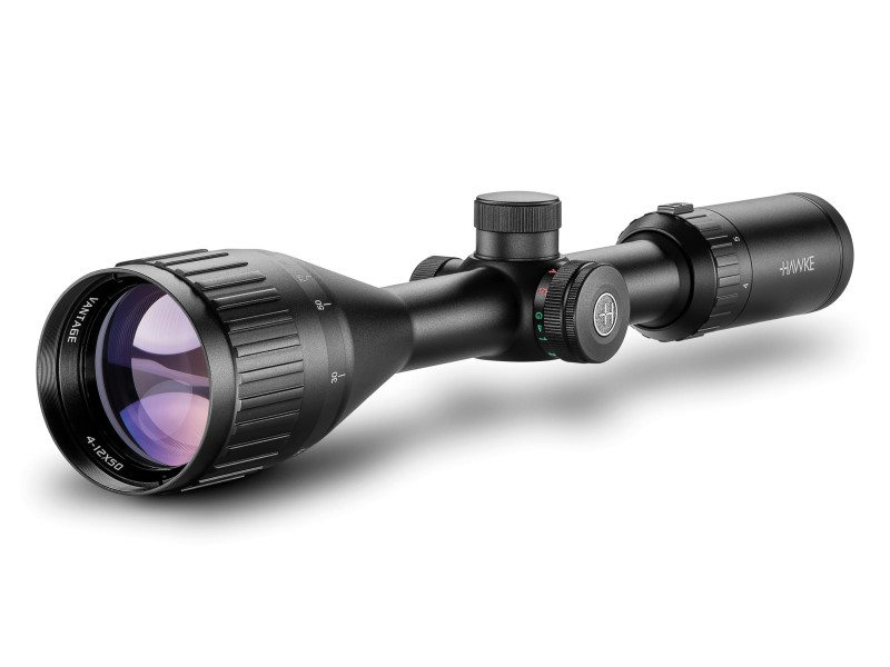 Telescopio da caccia HAWKE 4-12x50 AO Mil Dot Center IR