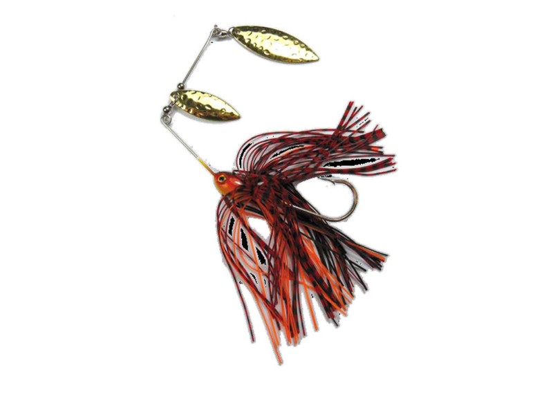 BEHR Vedado Spinner bait double lure - red