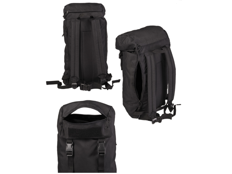 BLACK ′WALKER′ BACKPACK 20 LITER