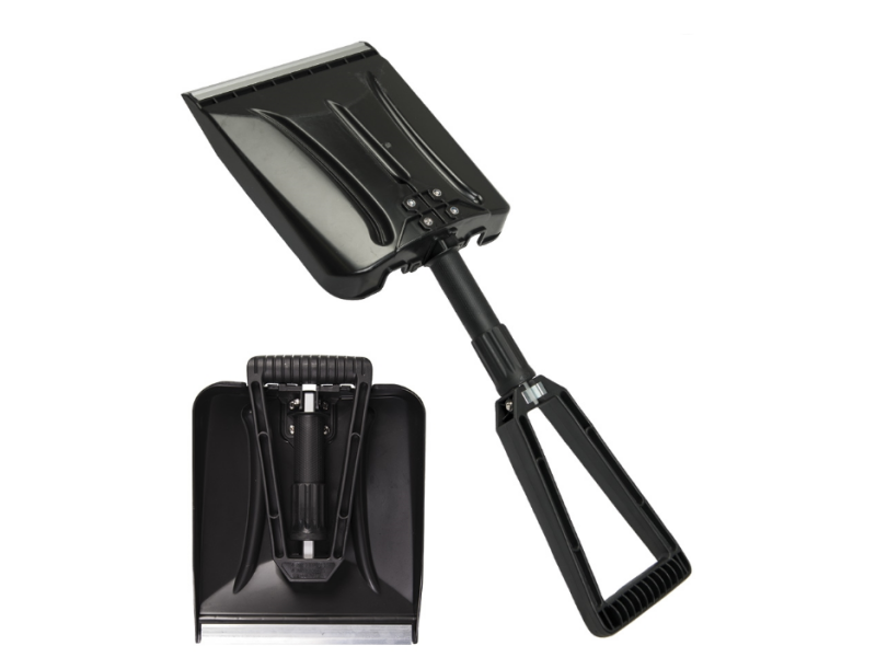 BLACK ABS FOLDABLE SNOW SHOVEL